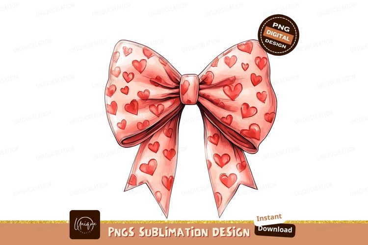 Pink Hearts Clipart Image 8