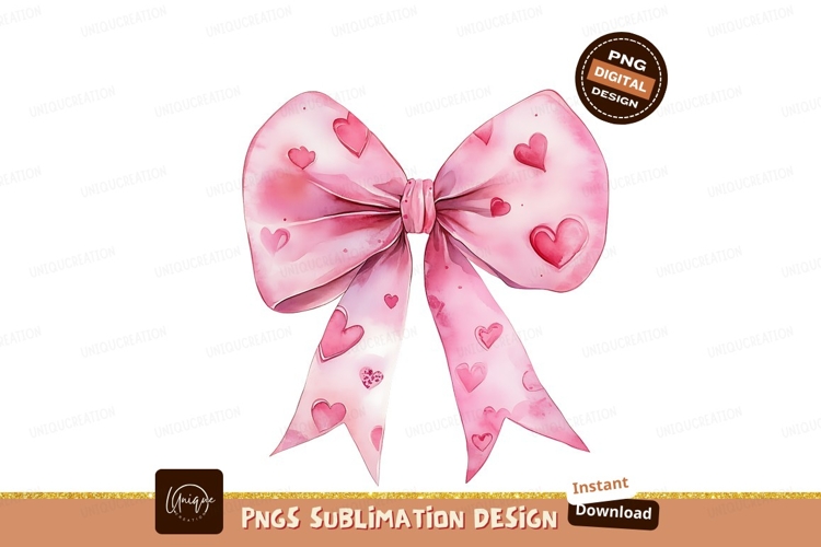 Pink Hearts Clipart Image 9