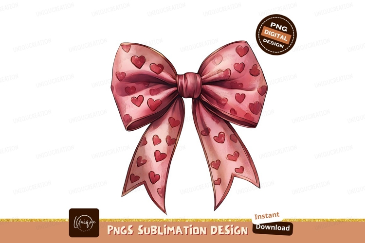Pink Hearts Clipart Image 8
