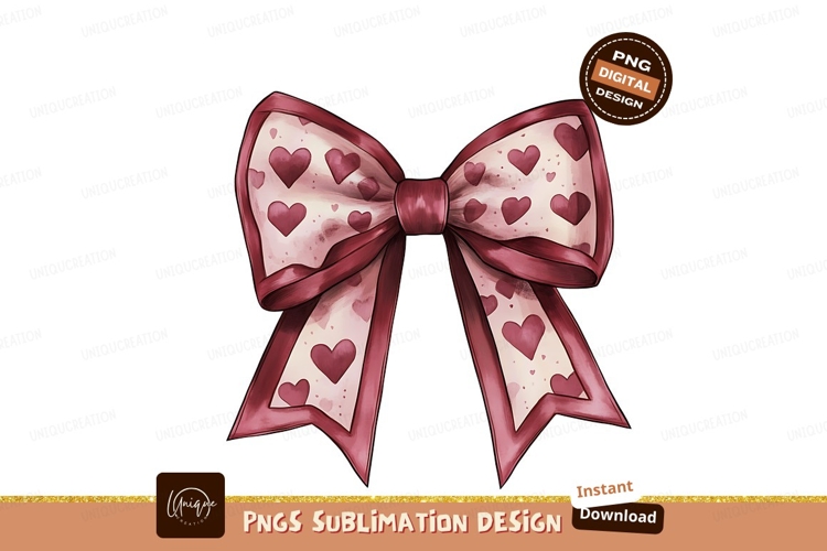 Pink Hearts Clipart Image 6