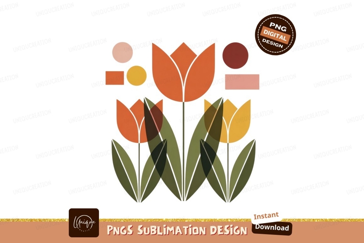 Tulips Clipart Image 4