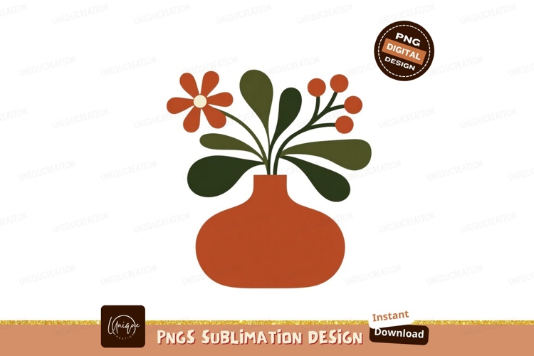 Flower Vase Clipart Image 10