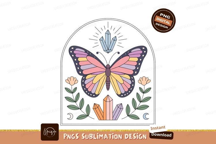 Pink Butterfly Clipart Image 4
