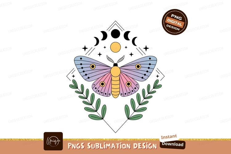 Moth Clipart Image 16