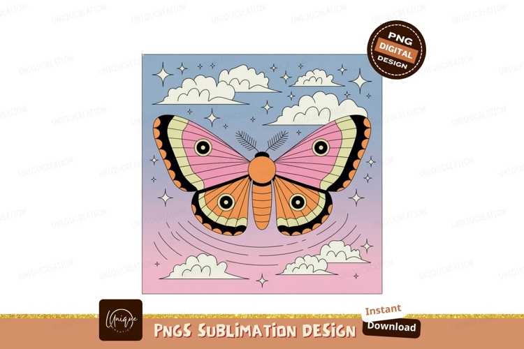 Pink Butterfly Clipart