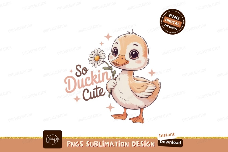 Duckling Clipart Image 4