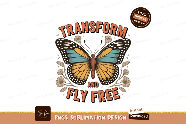 Butterfly transform fly free nature