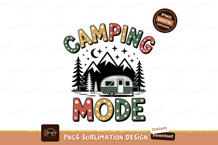 Camping Mode Camper Van travel