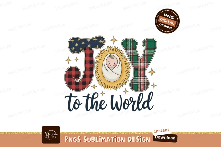 Joyful baby Jesus in manger Christmas