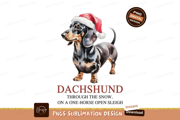 Dachshund Clipart Image 2
