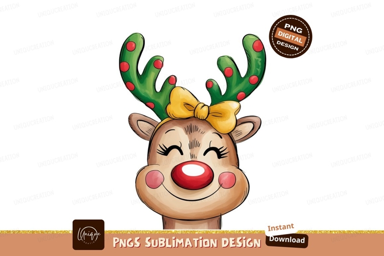 Reindeer Clipart Image 20