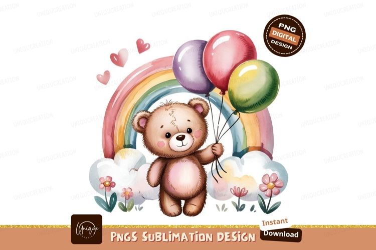 Cute Teddy Bear Clipart Image 18