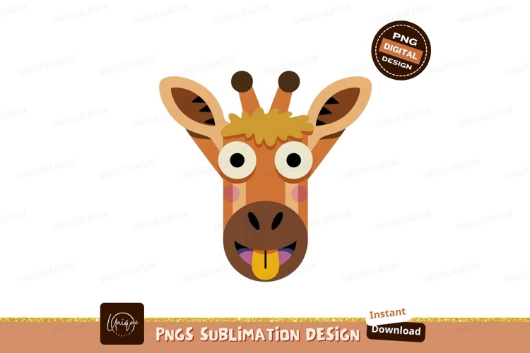 Giraffe Clipart Image 11