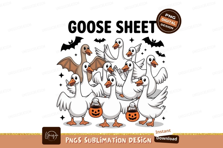 Geese Clipart Image 15