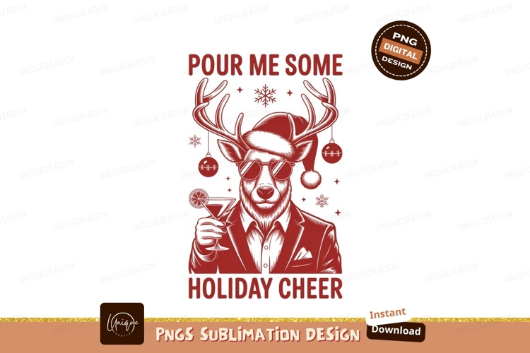 Reindeer Clipart Image 14