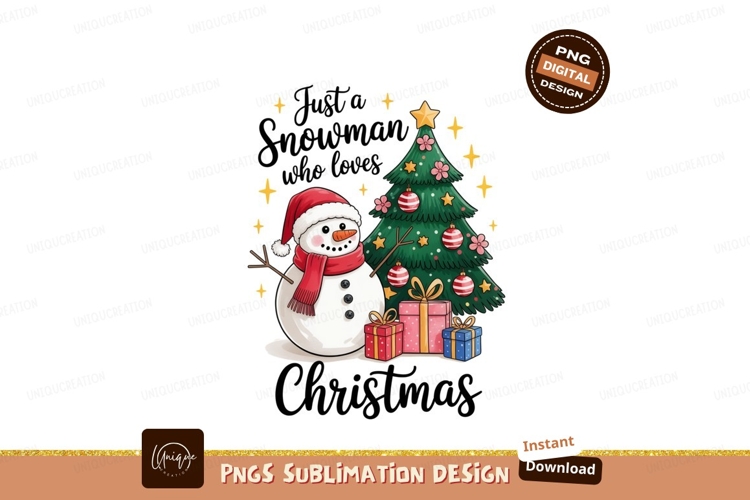 Snowman Sublimation Image 4