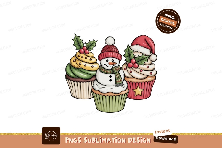 Cupcakes Clipart Image 3