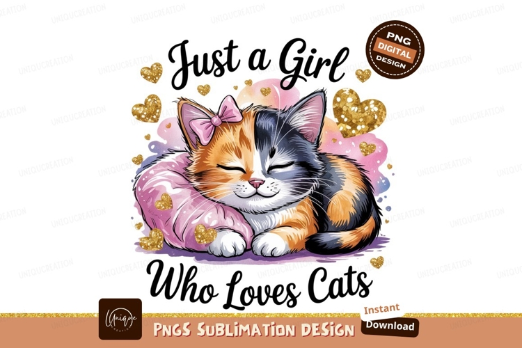 Cute Cat Illustration Image 6