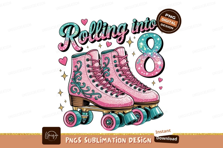 Roller Skates Clipart Image 3