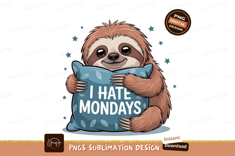 Sloth Clipart Image 2