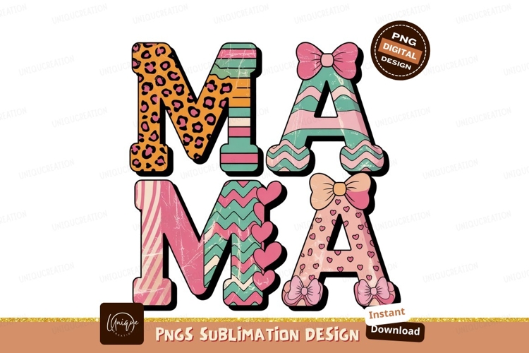 Mama Sublimation Design Image 13