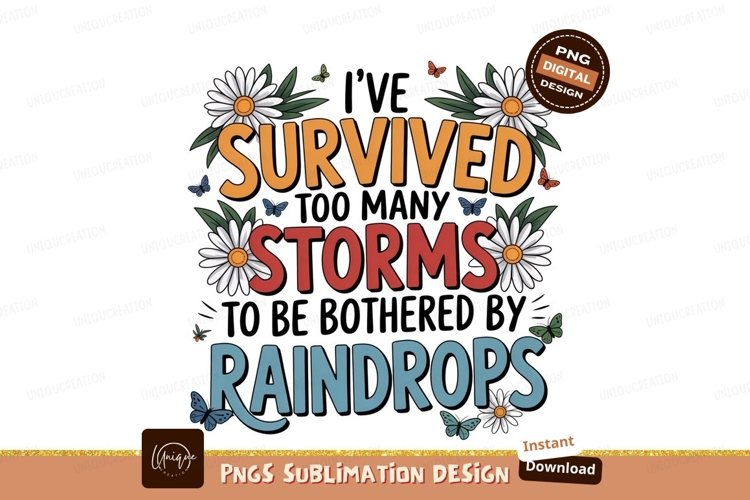 Raindrops Clipart Image 24