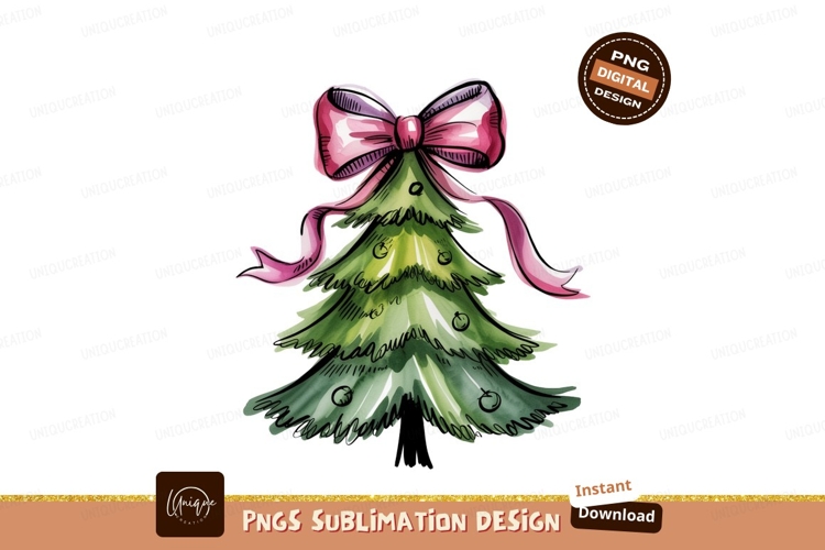Christmas Bow Clipart Image 2