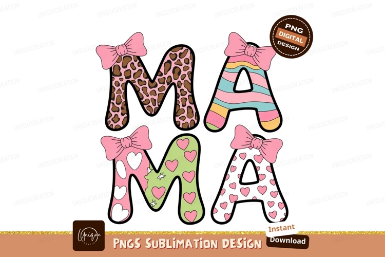 Mama Sublimation Design Image 12