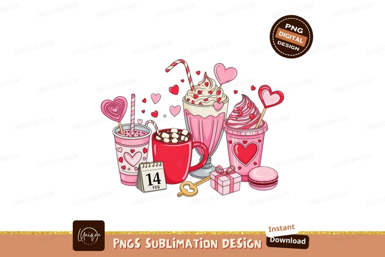 Pink Hearts Clipart Image 7