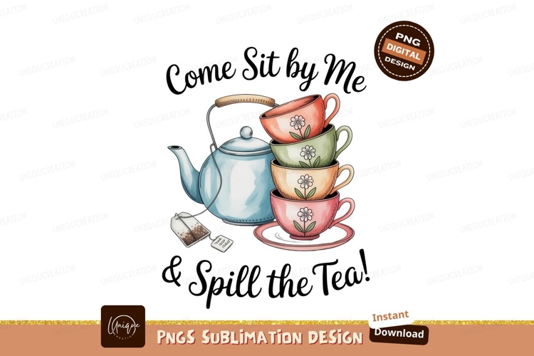 Teapot Clipart Image 5