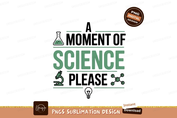 Science Microscope Flask Molecules education example image 1