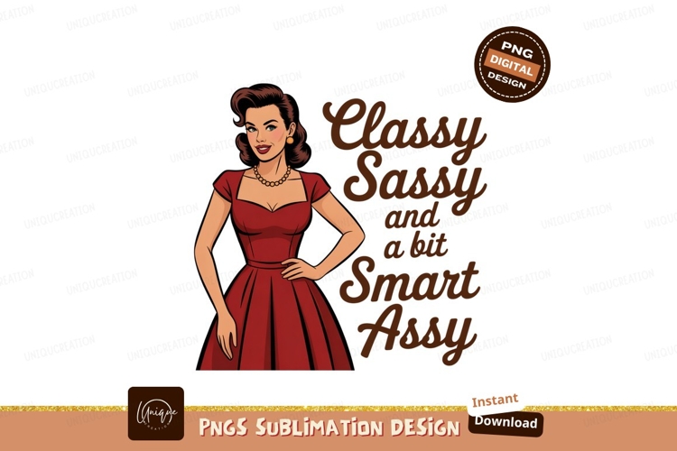 Woman red dress retro style image