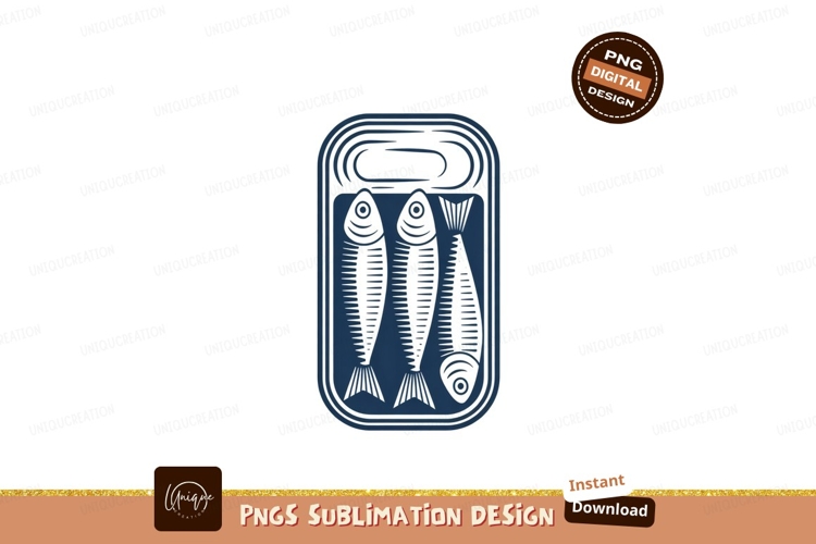 Sardines in a tin fish seafood
