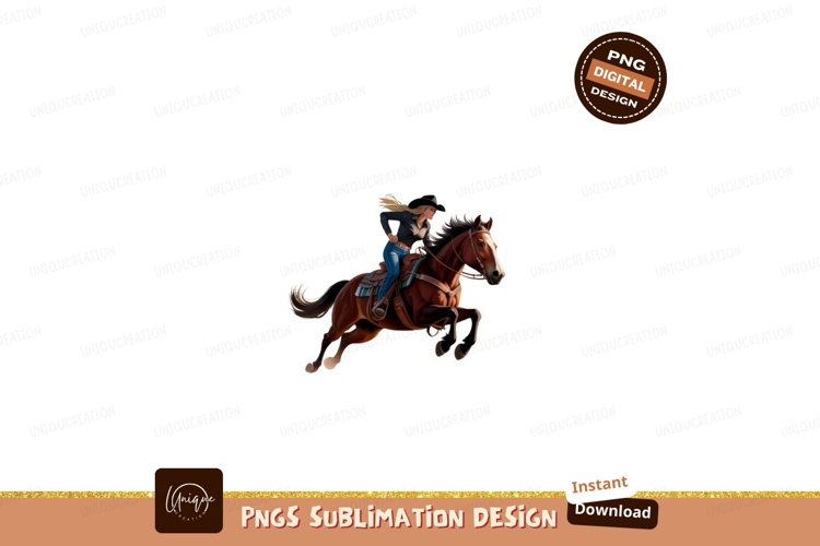 Cowgirl Clipart Image 3