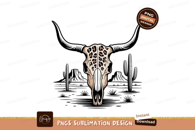 Cow Skull Clipart Image 4