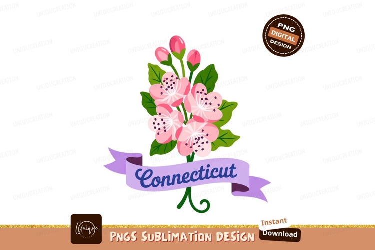 Purple Flower Clipart Image 7
