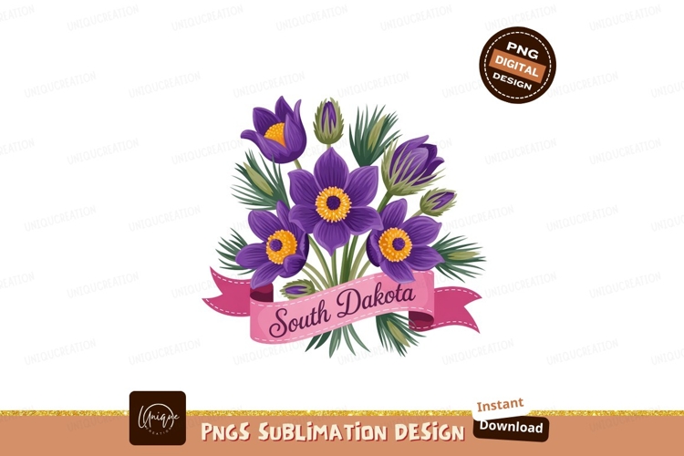 Purple Flower Clipart Image 18