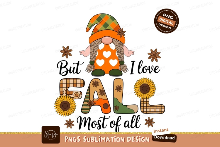 Fall Gnome Clipart Image 23