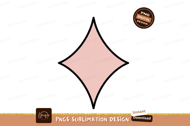 Diamond Outline SVGs Image 7