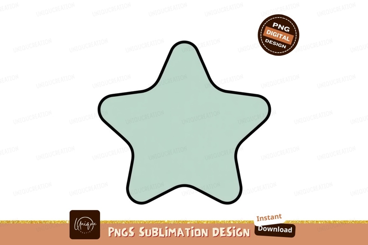 Yellow Star Clipart Image 10