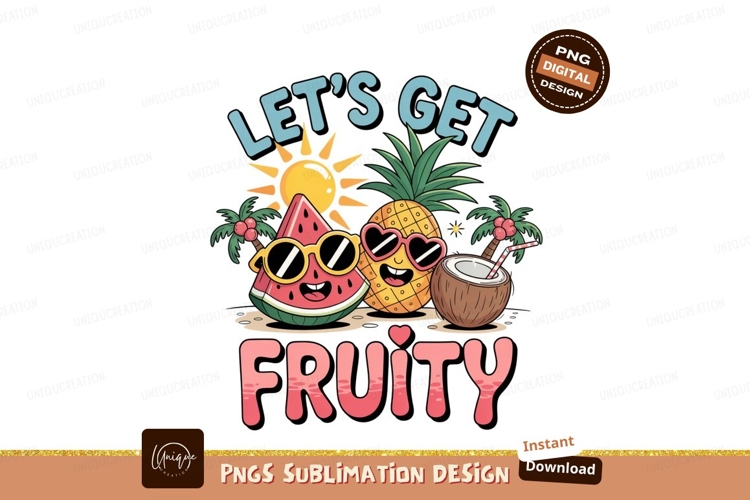 Watermelon pineapple coconut sun sunglasses