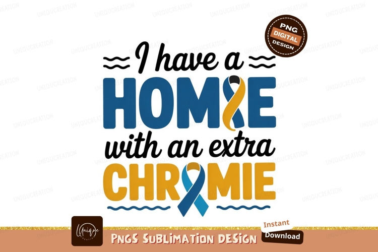 Home With An Extra Chromie blue yellow