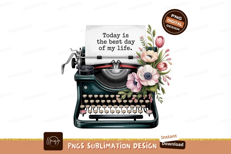 Typewriter Clipart Image 17