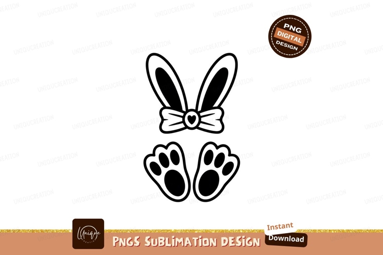 Easter Bunny Silhouette Image 9