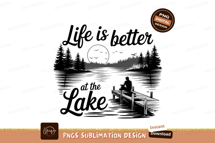 Lake Life Clipart Image 13