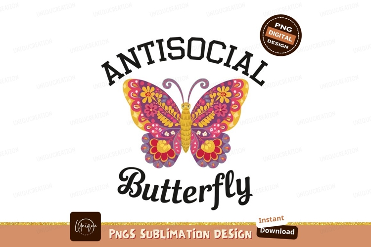 Butterfly Clipart Image 24