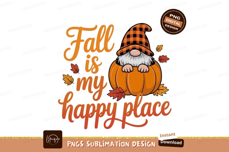 Fall Gnome Clipart Image 9