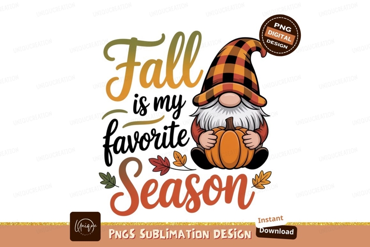 Fall Gnome Clipart Image 23