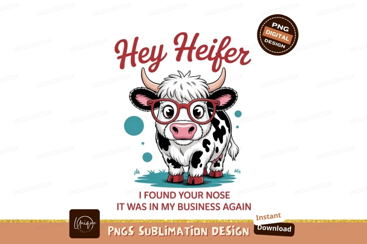Cute Cartoon Cow Image 17