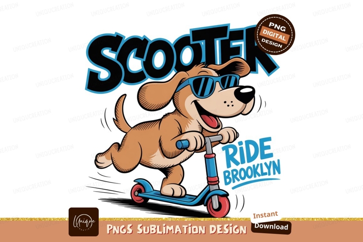 Scooter Clipart Image 4